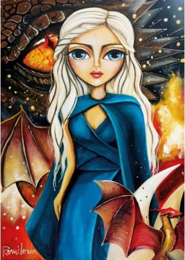 Puzle Madre de dragones 1000 piezas