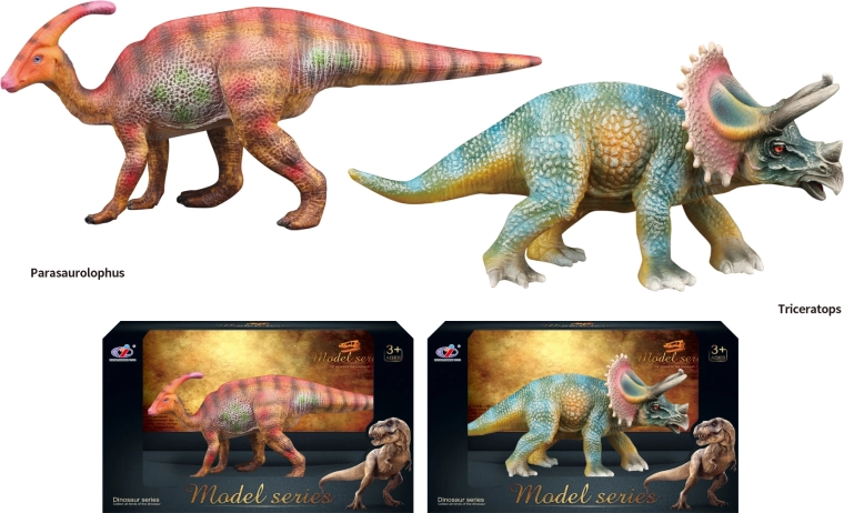 Mundo de dinosaurios – figura de dinosaurio (2 tipos)