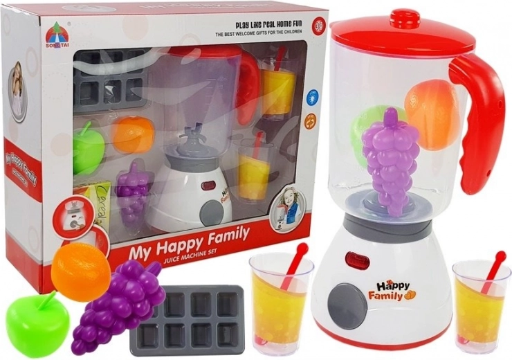 Batidora infantil para smoothie con luces y accesorios
