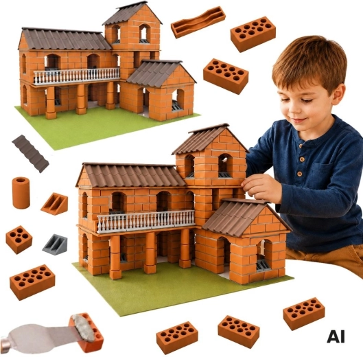 WOOPIE juego de construcción villa 461 piezas - 1 unidad