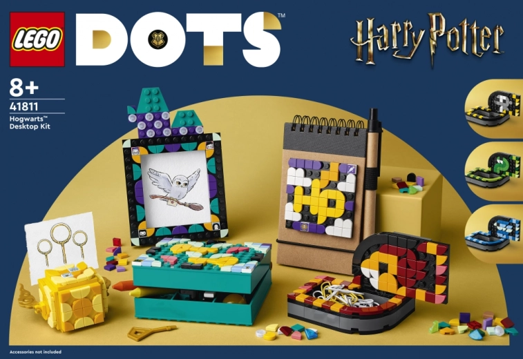 LEGO® DOTS 41811 Accesorios de escritorio – Hogwarts
