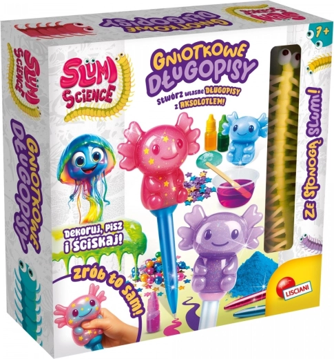 Slumi Science bolígrafos antiestrés – set creativo