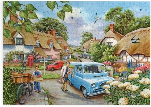 HOP Puzzle Mañana fresca, 500 piezas grandes