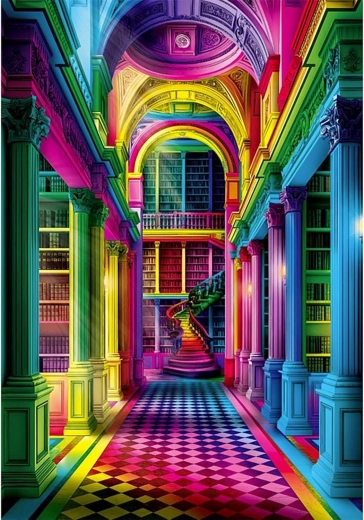 Puzzle Clementoni ColorBoom: Athenaeum 1000 piezas