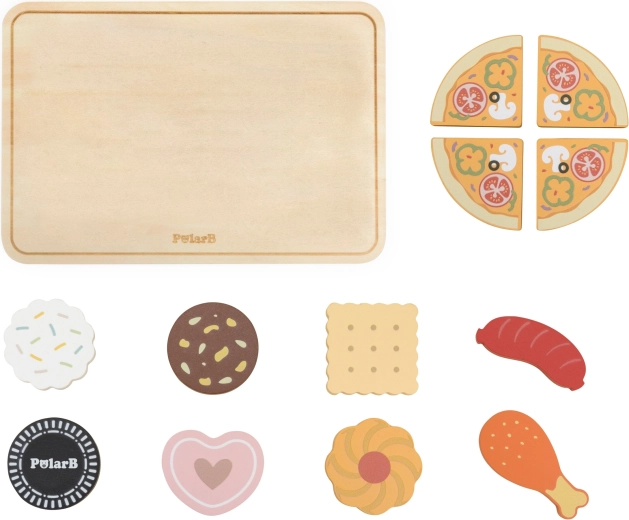 Accesorios de madera de 12 piezas