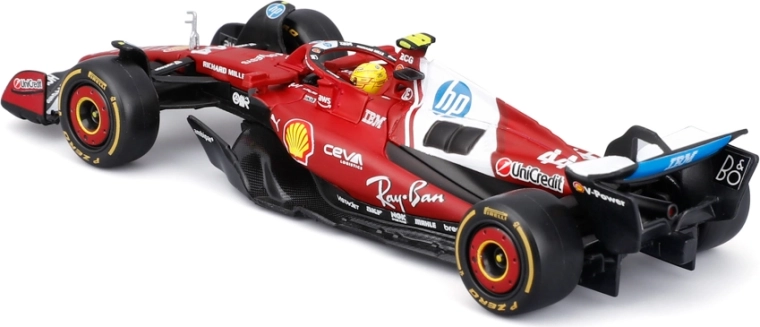 Detalles fieles del monoplaza Ferrari SF-25