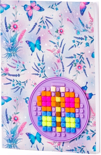 Un divertido motivo de mariposas que alegra