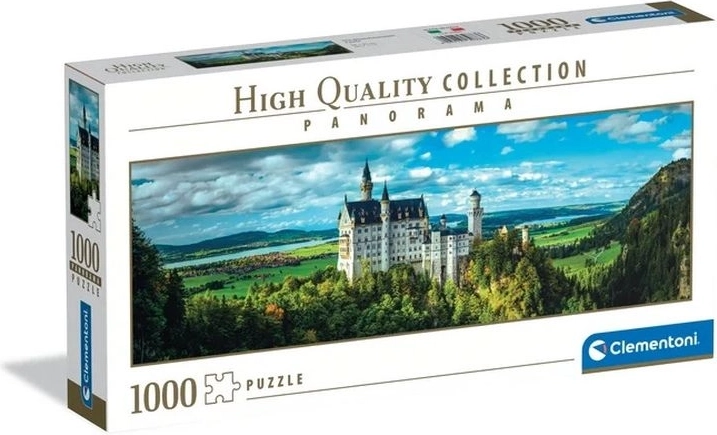 Puzzle panorámico Clementoni 1000 piezas Neuschwanstein
