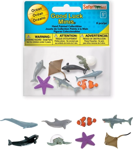 Safari Ltd. Océano Good Luck Minis funpack (8 figuras)