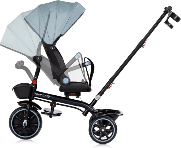 Capota con visera solar y equipamiento práctico