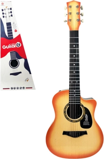 Guitarra infantil de juguete con luz y sonido