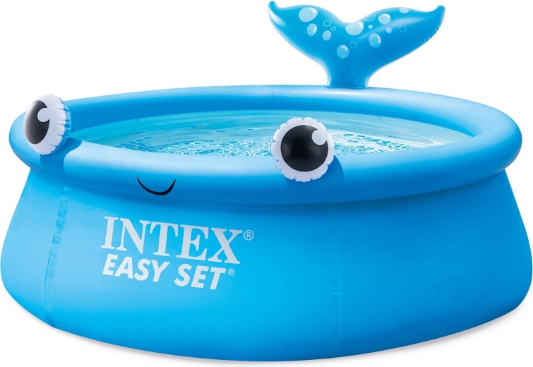 Piscina inflable infantil Intex Jolly Whale con diseño de ballena