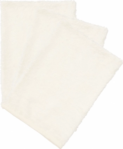 Manoplas de lavado Timboo Daisy White (3 uds.)