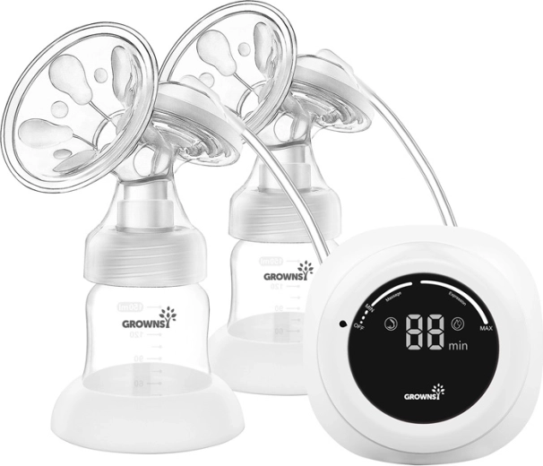 Extractor de leche materna eléctrico doble Grownsy