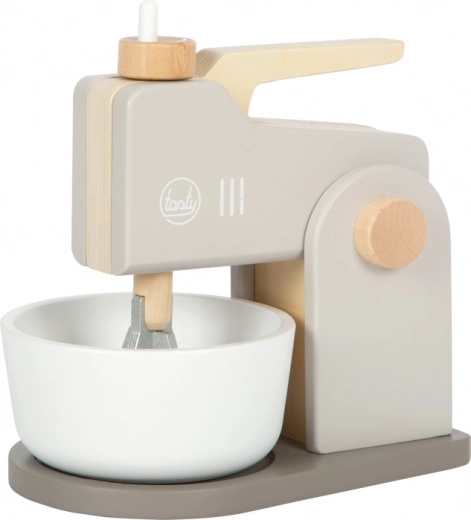 Small Foot robot de cocina de madera 2 en 1 Tasty gris