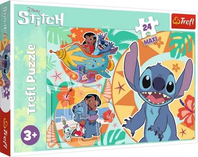 Puzzle Lilo & Stitch para niños, 24 piezas