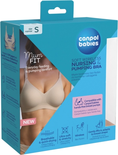 Canpol babies sujetador de lactancia y de extracción MumFIT