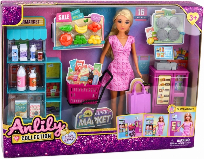 Abundantes accesorios para jugar a ir de compras