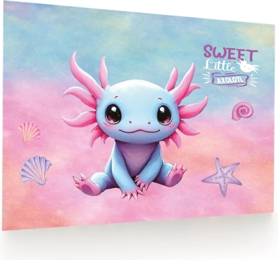 Alfombrilla de escritorio OXYBAG Axolotl 58 × 38 cm
