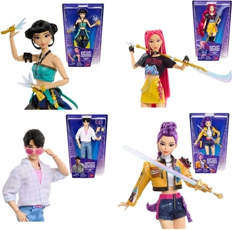Mattel K-pop Demon Hunters muñeca de moda surtida - 1 unidad
