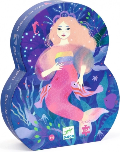 Puzzle Djeco sirena Ella 36 piezas