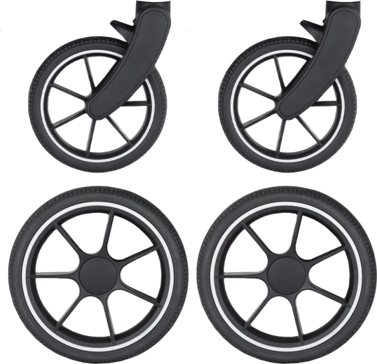Ruedas de goma para cochecito Petite&Mars Street2 RWS – set de 4 uds.