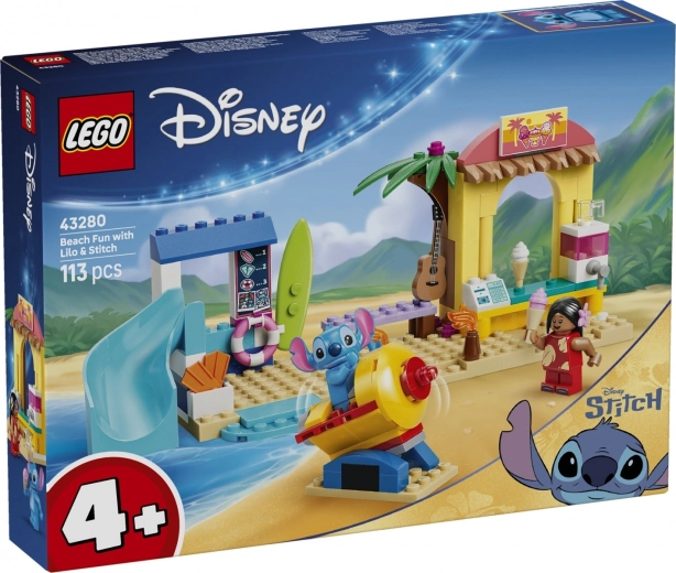 LEGO Disney diversión en la playa con Lilo y Stitch