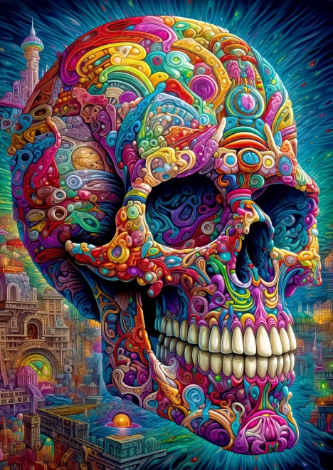 Enjoy Puzzle - Calavera 1000 piezas
