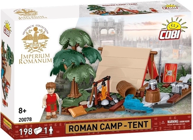 Cobi Imperium Romanum – campamento romano: tienda de legionarios (198 piezas)