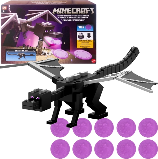 Minecraft Ender dragón – ataque de Aliento de dragón 55 cm