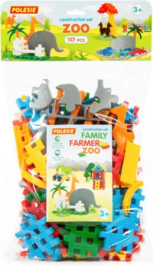 Construya su propio zoo con 117 piezas