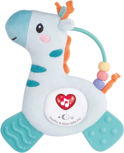 Jirafa de peluche luminosa y sonora