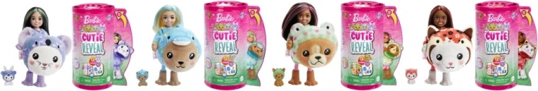 Barbie Cutie Reveal Chelsea con disfraz: muñeca con traje de animal y sorpresa
