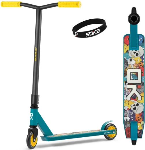 Patinete freestyle Soke Go! amarillo-azul