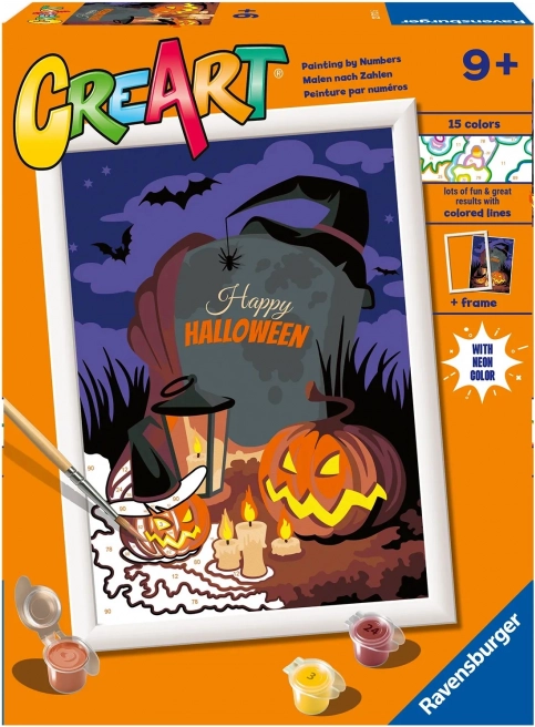 CreArt ambiente de Halloween – pintar por números