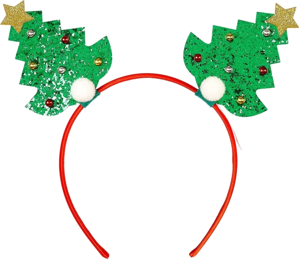 Souza diadema para el pelo con árboles de Navidad para niños