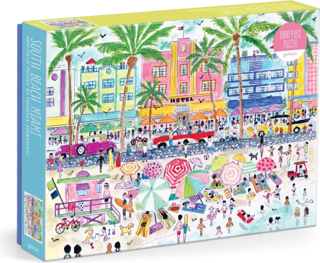 Puzle South Beach Miami de 1000 piezas