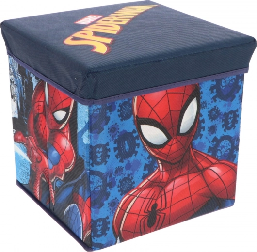Cozy Noxxiez caja de almacenaje y taburete SPIDERMAN 30 × 30 × 30 cm