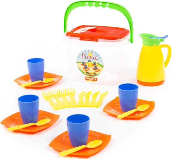 Set de picnic infantil en cubo