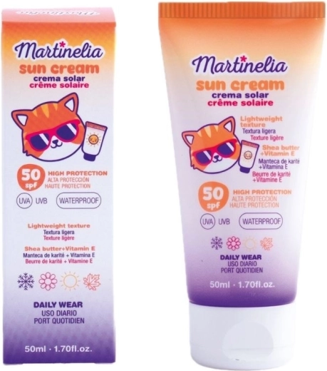 Crema solar resistente al agua para niños SPF 50 50 ml