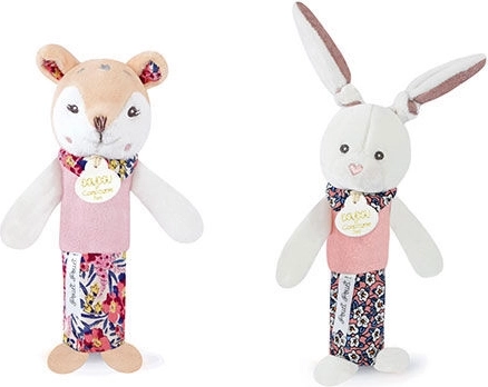 Doudou sonajero con pito cervatilla 17 cm