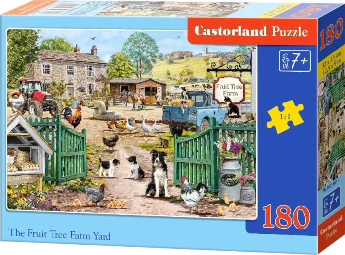 Puzzle Castorland Granja con huerto frutal de 180 piezas