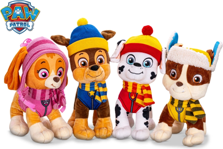 Peluche Patrulla Canina edición de invierno 27 cm