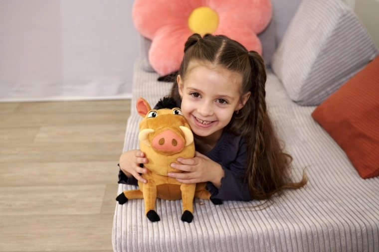 Perfecto tamaño de 25 cm para las manos infantiles