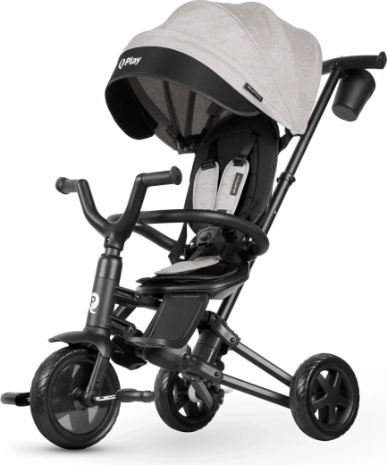 Triciclo plegable Qplay Nova Niello gris