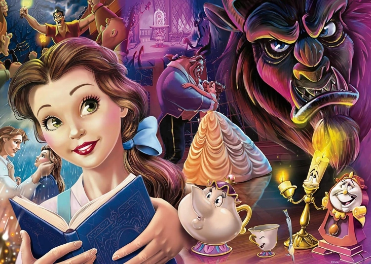 Puzzle Disney La Bella y la Bestia 1000 piezas