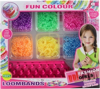 Set creativo para fabricar pulseras con gomitas