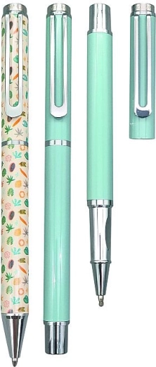 Set de regalo CONCORDE Stella – bolígrafo y roller, azul claro