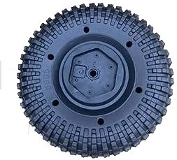 Rueda delantera JAMARA para vehículo eléctrico infantil Land Rover Defender 110 SVX Li-Power 12,6 V