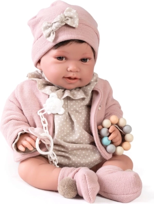 Muñeca bebé realista Pipa 42 cm de Antonio Juan